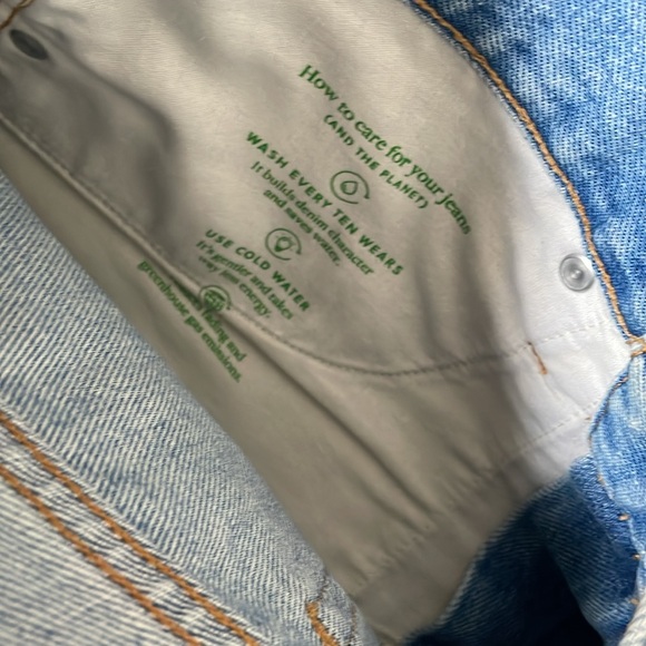 Womans light Denim Jean Shorts Size 28 - Picture 4 of 4